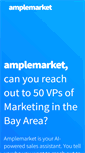 Mobile Screenshot of amplemarket.com